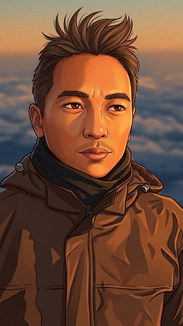 Portrait of Gautam Thapa Magar